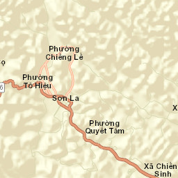 Sơn La Street Map