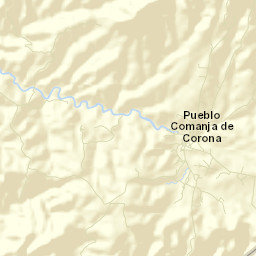 Comanja de Corona Street Map