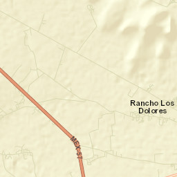 Los Dolores (Las Quince Letras) Street Map