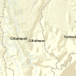 Citlaltépetl Street Map