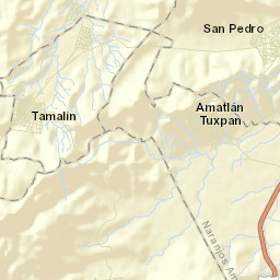 Amatlán Street Map