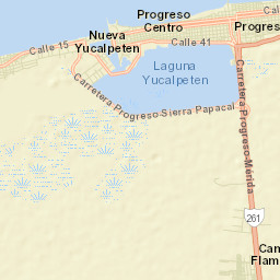 Campestre Flamboyanes Street Map
