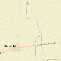 Sinanche Street Map