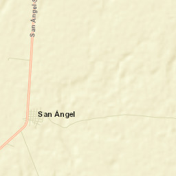 San Angel Street Map