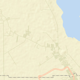 Zona Urbana Ejido Isla Mujeres Street Map