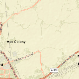 Bhilai Street Map