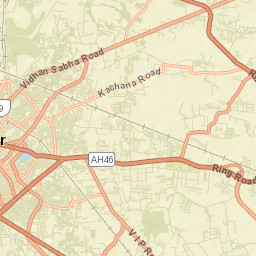 Raipur Street Map