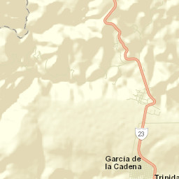 Trinidad García de la Cadena Street Map