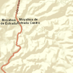 Moyahua de Estrada Street Map