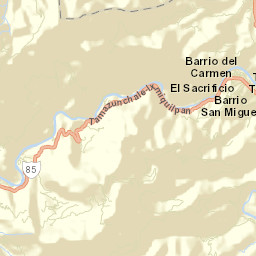 Tamazunchale Street Map