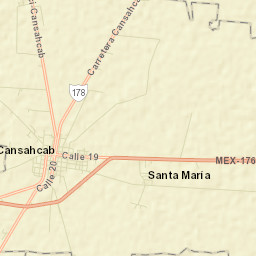 Cansahcab Street Map