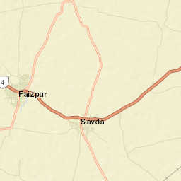 Savda Street Map