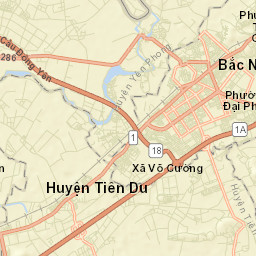Bắc Ninh Street Map