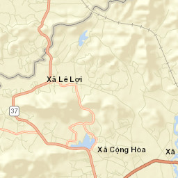 Thị Xã Chí Linh Street Map