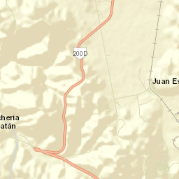 Juan Escutia (Borbollón) Street Map