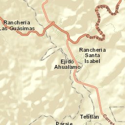 Tetitlán Street Map