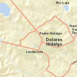 Colonia Padre Hidalgo Street Map