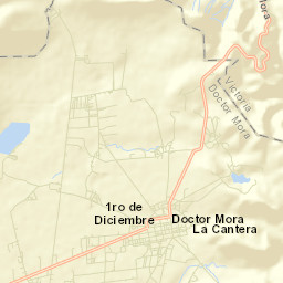Doctor Mora Street Map