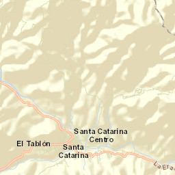 Santa Catarina Street Map