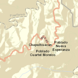 Chapulhuacán Street Map
