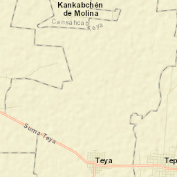 Teya Street Map