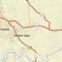 Sachin Street Map