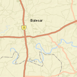 Palsana Street Map