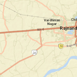 Raj-Nandgaon Street Map