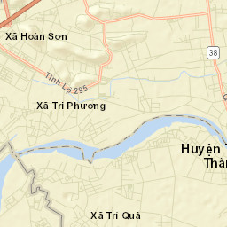 Huyện Tiên Du Street Map