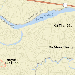 Huyện Gia Bình Street Map
