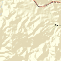 Zapotán Street Map
