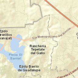 La Noria Street Map