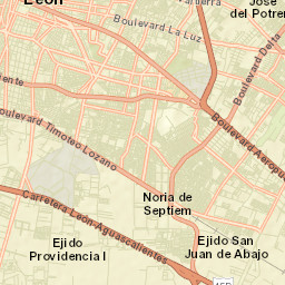 Santa Ana Street Map