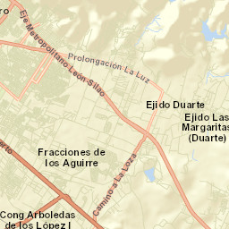 La Laborcita Street Map