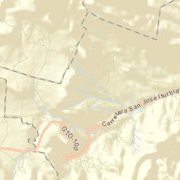 Rincón de Cano Street Map