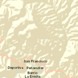 Peñamiller Street Map