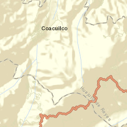 Ixcatlán Street Map