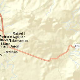 Potrero del Llano Street Map