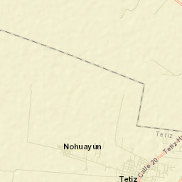 Tetiz Street Map