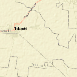 Tekanto Street Map