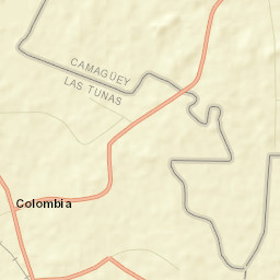 Colombia Street Map
