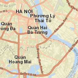 Quận Ba Đình Street Map