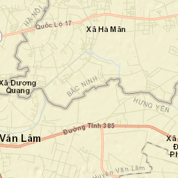 Huyện Thuận Thành Street Map