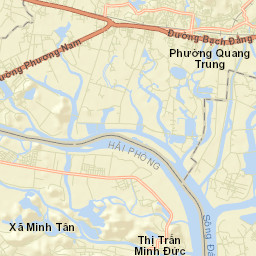 Thành Phố Uông Bí Street Map