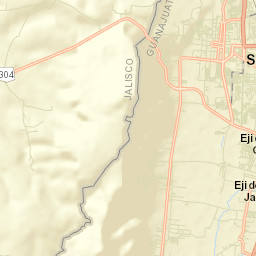 Purísima de Bustos Street Map