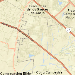 Loza de Barrera Street Map