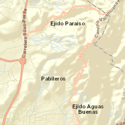 Colonia Francisco Javier Mina Street Map