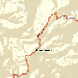 Tlanchinol Street Map