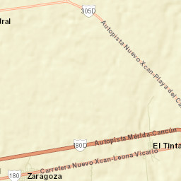 Ignacio Zaragoza Street Map