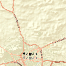 Municipio de Holguín Street Map